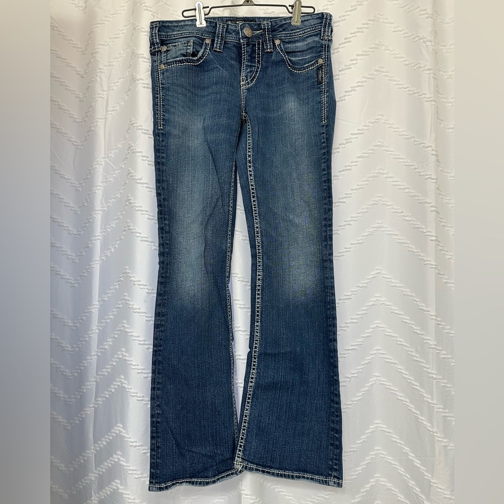 Silver jeans